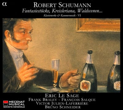 Éric Le Sage, Frank Braley, François Salque, Victor Julien-Laferrière, Bruno Schneider - Schumann: Fantasiestücke, Kreisleriana, Waldscenen... (Klavierwerke & Kammermusik - VI) (2 CD)