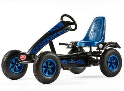 DINO Cars Super Sport Skelter – Zwart/Blauw – Skelter Vanaf 5 Jaar – Verstelbare Stoel – Stoere Skelter