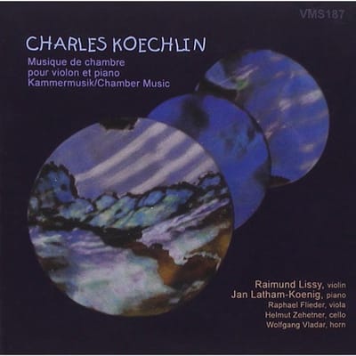 CD LISSY, LATHAM-KOENIG - Koechlin: Kamermuziek voor VI VMS187 Niet-Japanse Klassieke Gebruikt blue