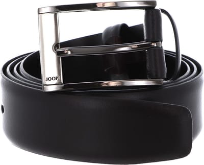 JOOP! Leren Riem Classic Coll. Belt 3,5 CM W80 D`Brown Donkerbruin