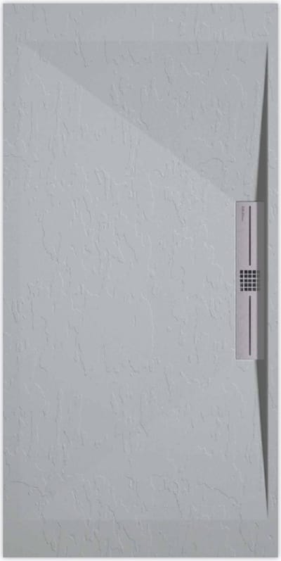 Sanifun douchebak Stone Side Gray 7035 Slate 1300 x 800 S