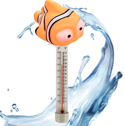 Drijvende waterthermometer, 10 cm, zwembadsensor, waterdicht, temperatuursensoren voor veilige bewaking