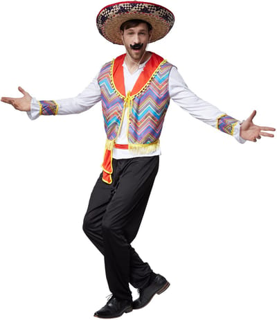 dressforfun - Juan - Mexicaans Kostuum - M - verkleedkleding kostuum halloween verkleden feestkleding carnavalskleding carnaval feestkledij partykleding - 302716