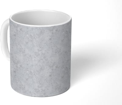 Mok - Koffiemok - Grijs - Terrazzo-effect - Beton print - Mokken - 350 ML - Beker - Koffiemokken - Theemok