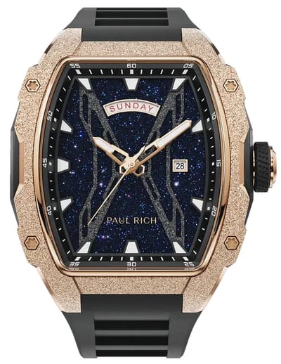 Paul Rich Astro Day & Date Eclipse Gold FAS13 horloge 42.5 mm