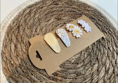 Antislip haarspeldjes June - Kinderhaaraccessoires - Babyhaarclipjes - Haarspeldjes kinderen - Baby haarspeldjes - Haaraccessoires meisjes