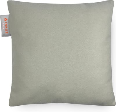Inkuz - Warmtekussen - Infrarood - Draadloos - Licht Ivoorkleurig - Velvet - Gote powerbank - Oplaadbaar - Warmte kussen - 45x45