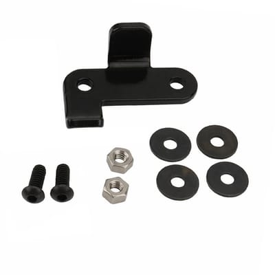 Dailygoods- Motorfiets Standaard Uitbreiding - Compatibel met Harley Sportster XR/XL 2007-2020 - Voetpedaalondersteuning - Ergonomisch Ontwerp - Zwart - Perfecte Pasvorm - Standaardverlenging