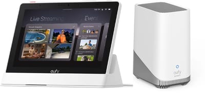 eufy E10 Smart Display-Slimme Home Hub + eufy Security HomeBase 3 S380 basissysteem - Bundelvoordeel