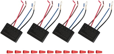 Allecto - Touch Sensor Dimmer - Dimbare lichtschakelaar - Eenvoudige reparatieset - Voor binnengebruik - Geschikt voor LED en andere verlichting - ..