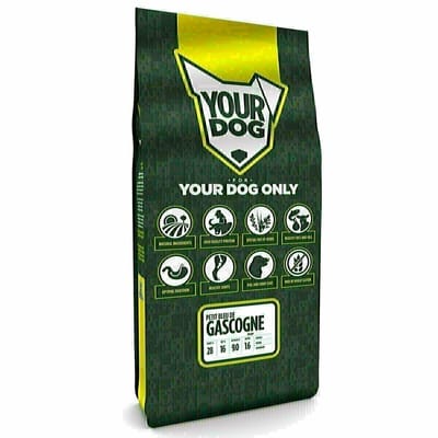 Yourdog Petit bleu de gascogne Rasspecifiek Puppy Hondenvoer 12kg | Hondenbrokken