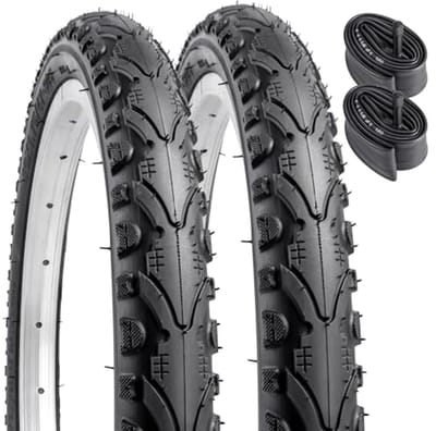 2Pcs 16-inch Fietsbanden 16x1.75 met Binnenbanden ETRTO 47-305 - Compatibel met Diverse Fietstypes