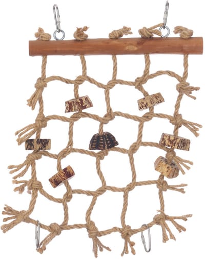 Adori Jungle Canopy Net - Vogelspeelgoed - 30x25x4 cm Multi-Color
