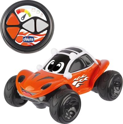 Chicco Happy Buggy - Bestuurbare RC Auto voor Kinderen - Offroad met Grote Wielen (2-6 Jaar)