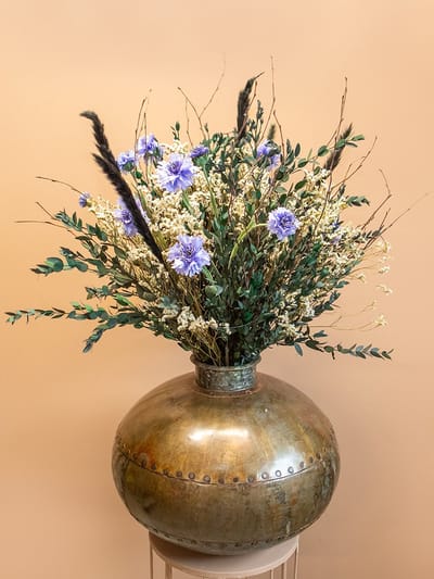 Mixed Flowers Boeket Mila | Eucalyptus | Droogbloemen | Kunstbloemen