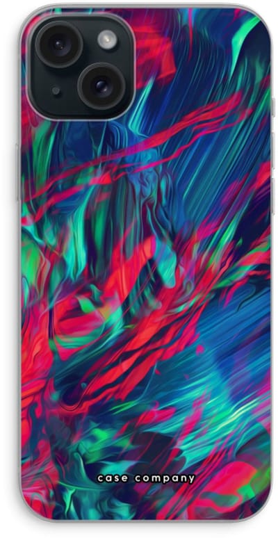 Case Company® - Hoesje geschikt voor iPhone 15 Plus hoesje - Pilgrims Of The Sea - Soft Cover Telefoonhoesje - Bescherming aan alle Kanten en Schermrand