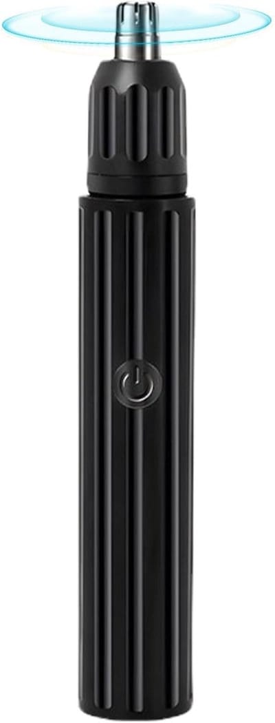 Oor en Neus trimmer - Gezichtshaar trimmer - Dagelijkse verzorging - Waterdicht en afwasbaar - 16.4 x 4.9 cm - Zwart