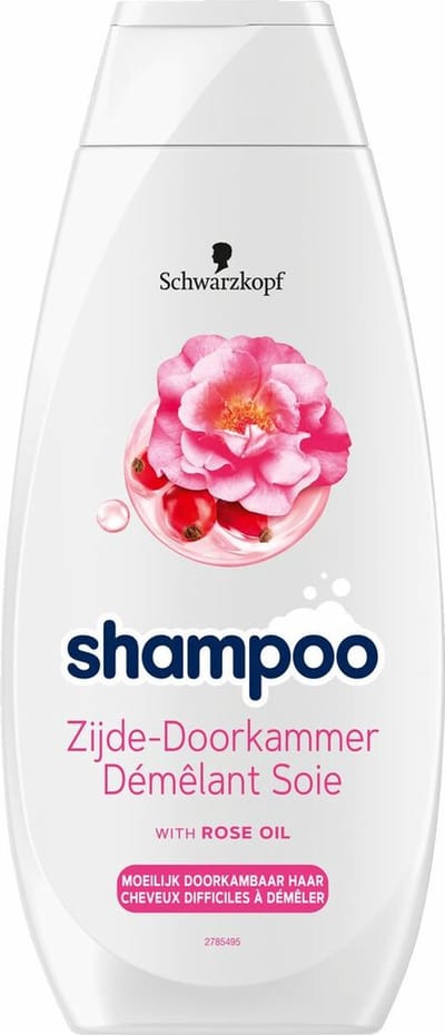 Schwarzkopf - Shampoo - Zijde-Doorkammer - 400ml