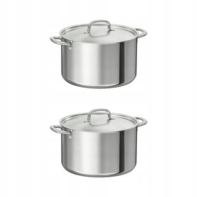 IKEA 365+ Kookpan met Deksel - RVS, 10L