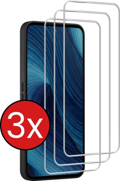 Screenprotector - 3 Stuks - Geschikt voor Fairphone 6 - Extra Sterk - Beschermglas - Gehard Glas - Tempered Glass - Screen Protector