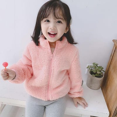 Kinderen Winterjassen 2023 Kinderen Bovenkleding Jongen Warme Fleece Jas Baby Meisjes Jassen voor Herfst Lente Kinderkleding 80cm