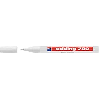 EDDING paint marker 780, 0,8 mm, wit, 10 stuks