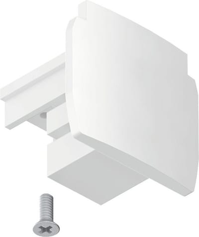 Paulmann 91383 ProRail3 Endcap 230V-kabelsysteemcomponenten Eindstuk ProRail3 Wit
