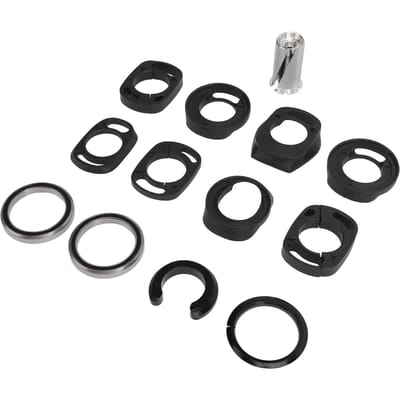 Jeu de direction de vélo Combo Usinage CNC Support Passage interne Entretoise Couvercle supérieur inférieur Roulement Vélo