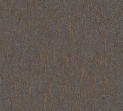 ABSTRACT BEHANG | Lijnen - Blauw Bruin Zilver - Living Walls Smart Surfaces