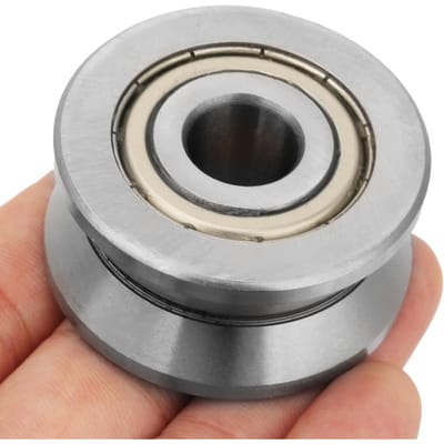 Roulement à billes scellé à rainure en V 12 x 41 x 20 mm LV201ZZ