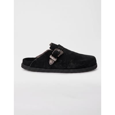 AllSaints Carlo Mule Black Maat: 46 | Outlet | Heren | Zwart