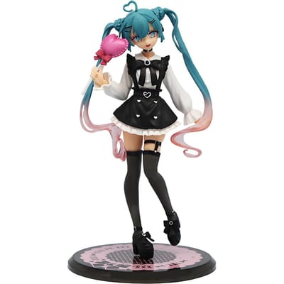 Hatsune Miku Anime Périphérique Sucette Hatsune Figurine Modèle Cadeau Poupée Cadeau Ornement Boîte MIKU Ornement de Bureau de Voiture Version Anime black