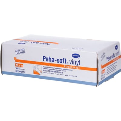 Hartmann Peha-Soft Vinyl Poedervrij XL 942173 100 Handschoenen