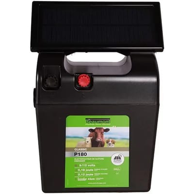 Accustation met zonnepaneel Beaumont Classic P180