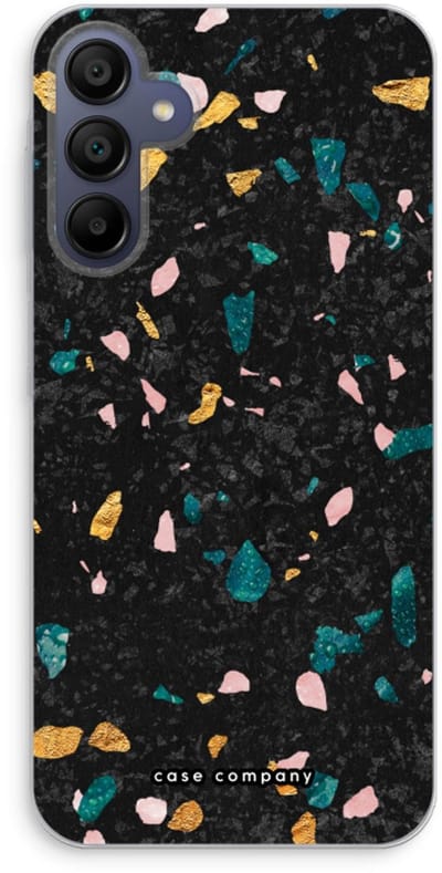 Case Company® - Hoesje geschikt voor Samsung Galaxy A15 hoesje - Terrazzo N°10 - Soft Cover Telefoonhoesje - Bescherming aan alle Kanten en Schermrand