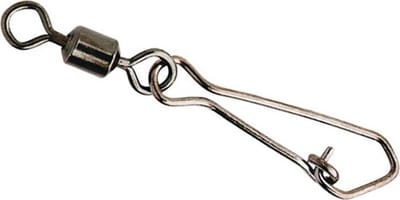 Spro Rolling Swivel+Hook Snap - Haakmaat 6 - Zilver