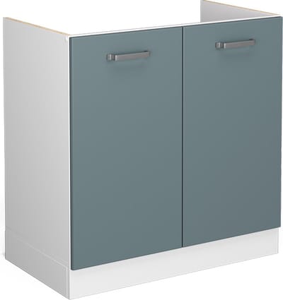Vicco R-Line Wastafelkast – 80 cm zonder werkblad Blauw-grijs