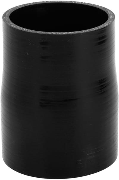 Dailygoods- Silicone Slang 4-Laags - Binnendiameter 70mm - Lengte 100mm - Dikte 5mm - Zwart - Bestand tegen hoge temperaturen - Koelslang