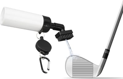 Golfclub Reinigingsborstel met Groefreiniger - Ideaal voor Golfers, Golfaccessoires en Onderhoud