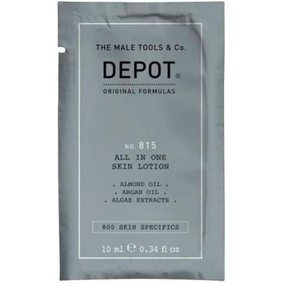 Depot, 800 Huid Specifieke Geen. 815, Arganolie, Hydraterend, Dagelijks, Lotion, 10 ml