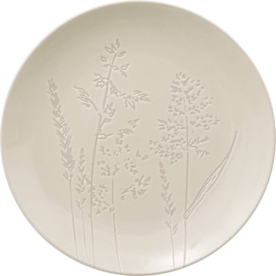 Lot de 6 assiettes plates "Elsa" D27cm