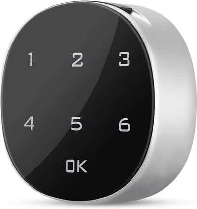 NIKOU Digitale Wachtwoord Kluis Lock - Touchscreen Elektronisch Slot voor Kasten