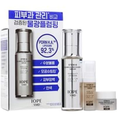 IOPE XMD Stem III Sérum Clinique Récupération Réparation & Raffermissement de la Peau 30ml + Sérum 5ml + Crème 5ml Ensemble