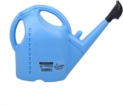 Gietijzeren gieter - Waterplanten bakken - Planten water geven - Grip ontwerp - 5L of 9L - Blauw