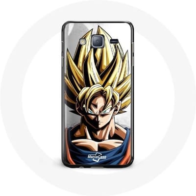 Case voor Samsung Galaxy j3 2016 plus Goku Wall Dragon Ball Super