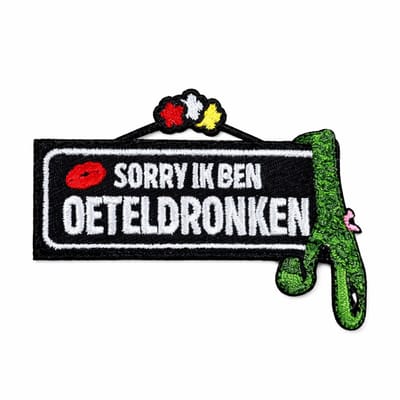 Fjesta© Oeteldonk embleem - Sorry ik ben oeteldronken