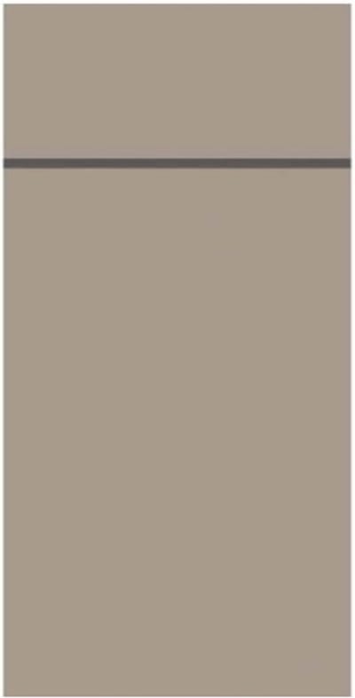 Bestekzakje Duniletto® Slim 40 x 33 cm Grijs 65 stuks in een doos