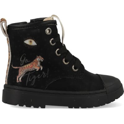 Shoesme Boot biker black tiger sw21w006-a
