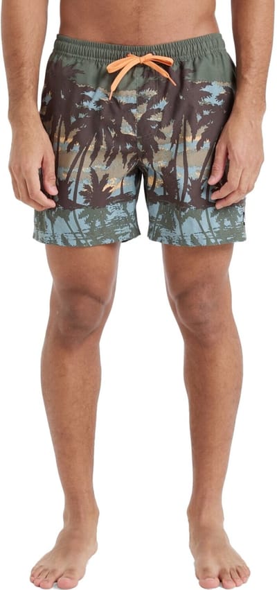 Quiksilver Everyday Straight Heren Zwemshort Eqyjv04121-cre8 - Kleur Bruin - Maat M