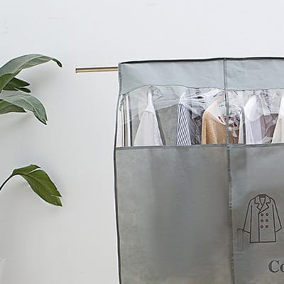 Kleding Stofhoes Non-woven Stofbescherming Waterdicht Transparant Raamontwerp Hangende Kledingbeschermers
